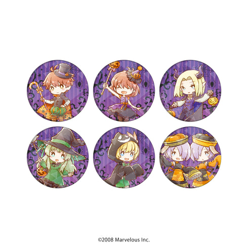 『ルーンファクトリー2』 ホログラム缶バッジ(57mm) 02/ハロウィンver. BOX(全6種)(グラフアートイラスト)